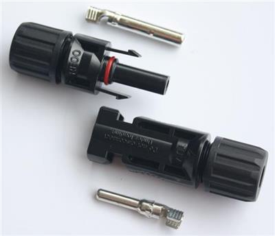 Solar plug and socket MC4 connector