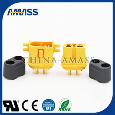 Lithium battery pack connector for scooter, power battery pack discharging terminal XT60L for electric scooter